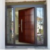 Сигурносна Врата за Куќа со Два Светларници Коцки 3D